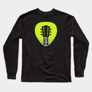 Guitarist humor Gift Long Sleeve T-Shirt